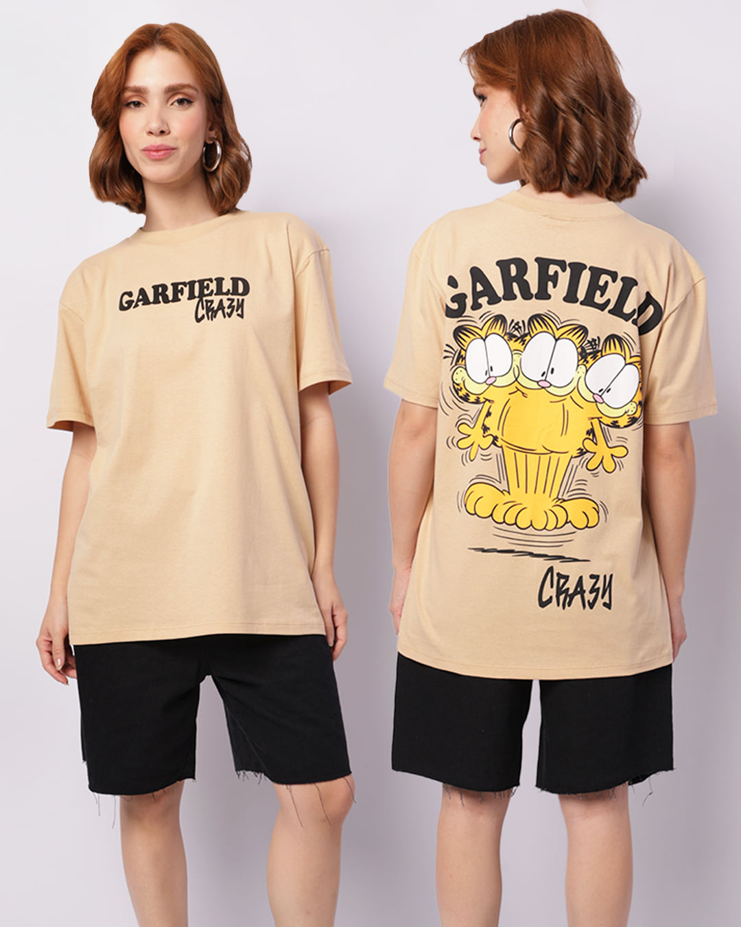 Camiseta--Silk-Garfield-Fverso-107519t---Bege