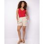 Shorts-Mcrepe-Cint-Fivela-4448-Pb---Bege