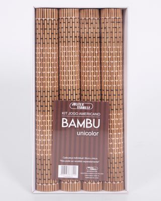 kit-Jogo-Americano-Bambu-4pcs-Caramelo---Bege