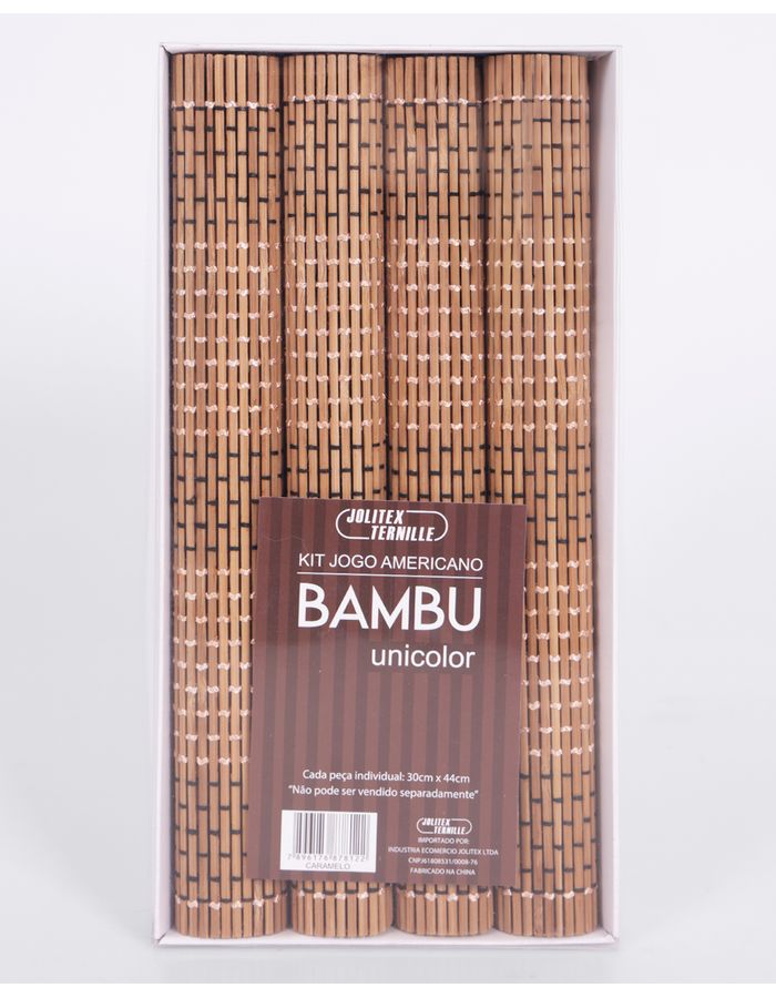 kit-Jogo-Americano-Bambu-4pcs-Caramelo---Bege