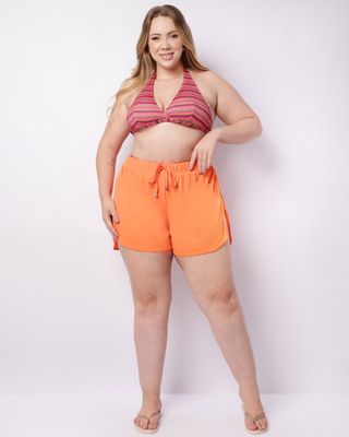 Short-Tg-Liso-2086---Laranja