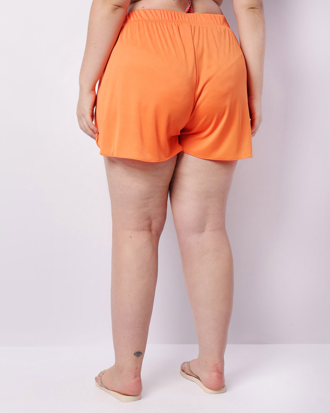 Short-Tg-Liso-2086---Laranja