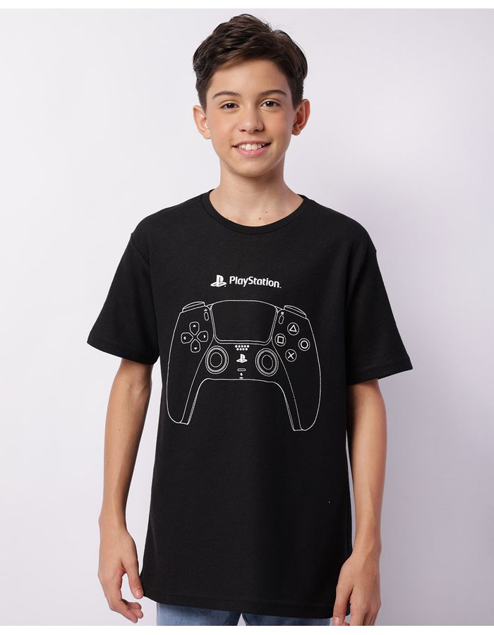 Camiseta-T40734--Mc-M-1016-Playstation---Preto