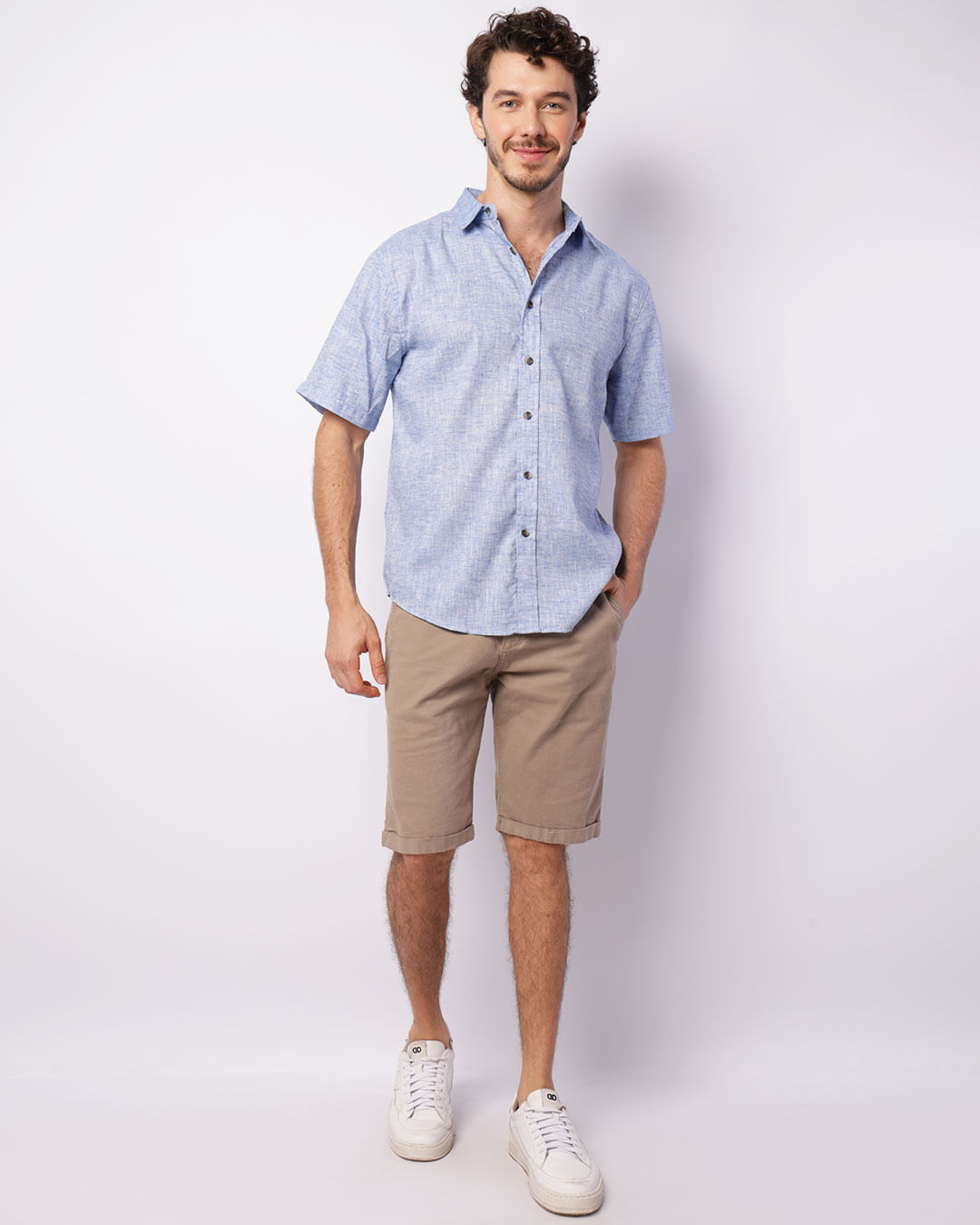 Shirt-Short-Sleeve-Azul---Azul