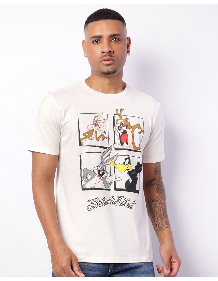 Camiseta-Looney-Tunes-0401359---Off-White