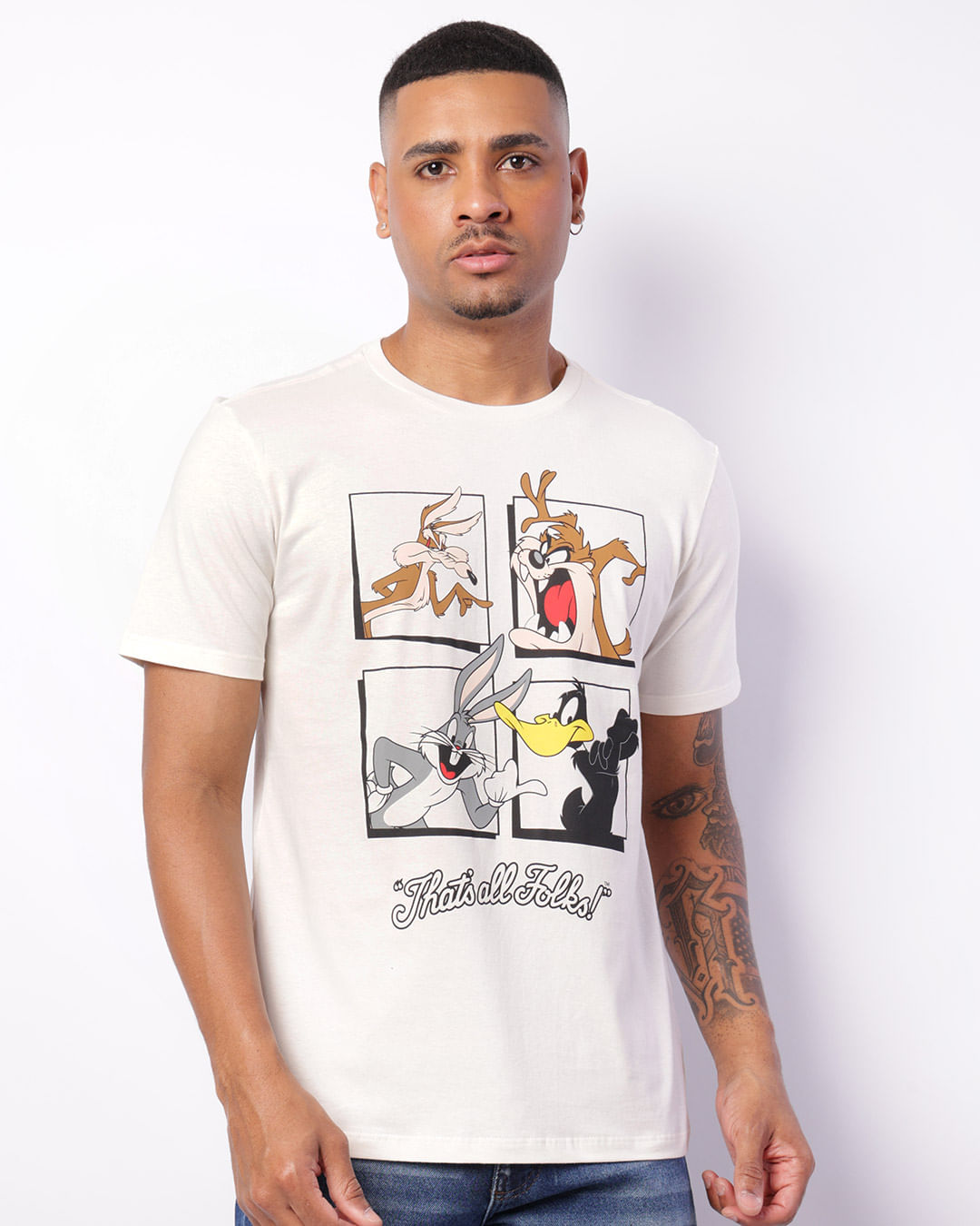 Camiseta-Looney-Tunes-0401359---Off-White