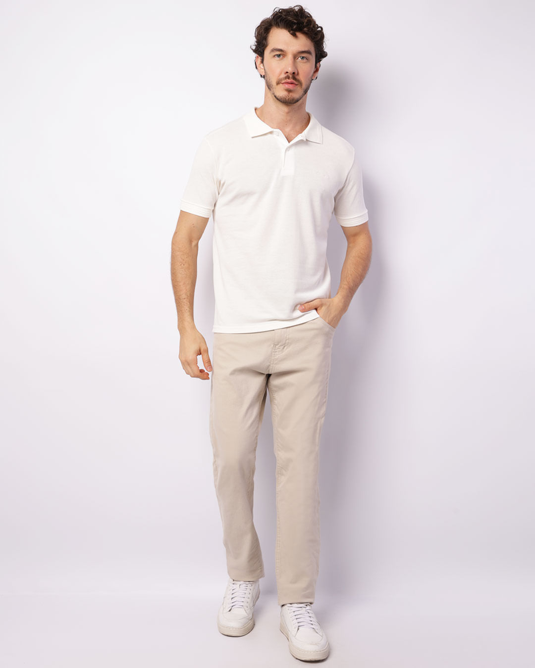 Polo-P0031-Piquet---Off-White