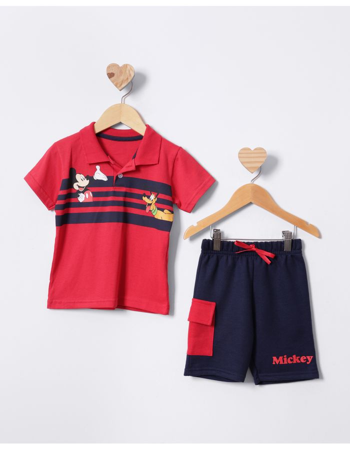 Conj-Mc-Polo-T41292-Mickey-M13---Vermelho-Medio