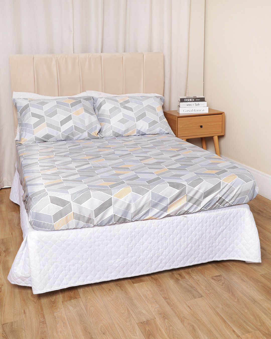 Jg-De-Cama-Casal-3-Pcs-Etinico-Ver25---Branco-Listrado