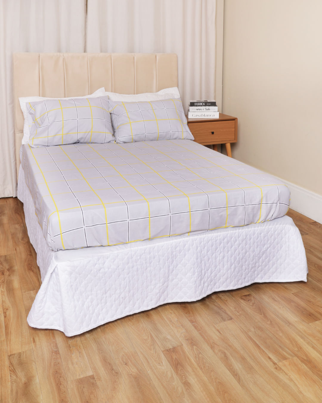 Jg-De-Cama-Queen-3-Pc-100-algodao-Est---Cinza-Listrado