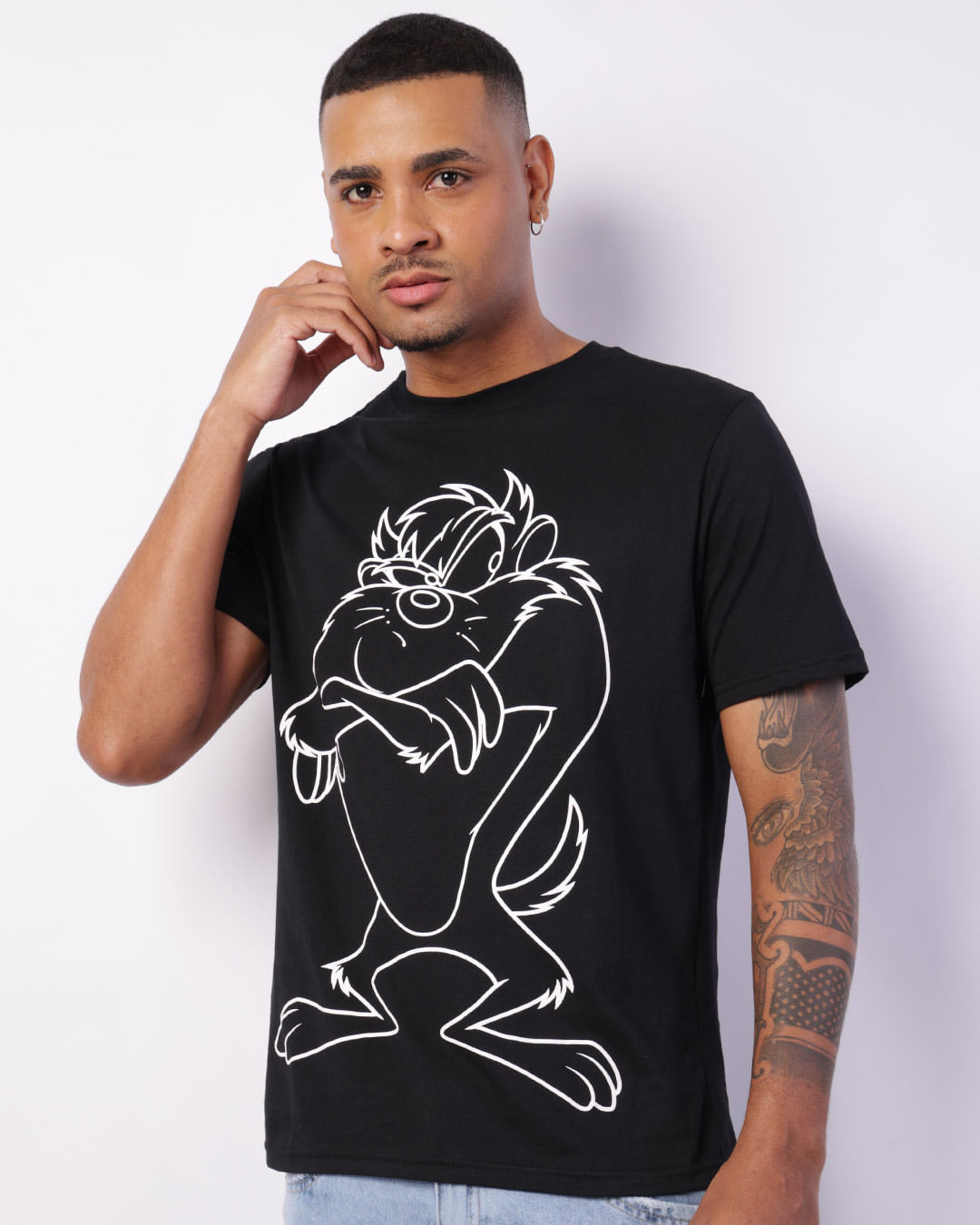 Camiseta-Taz-Estampa-Frecost-E4150---Preto