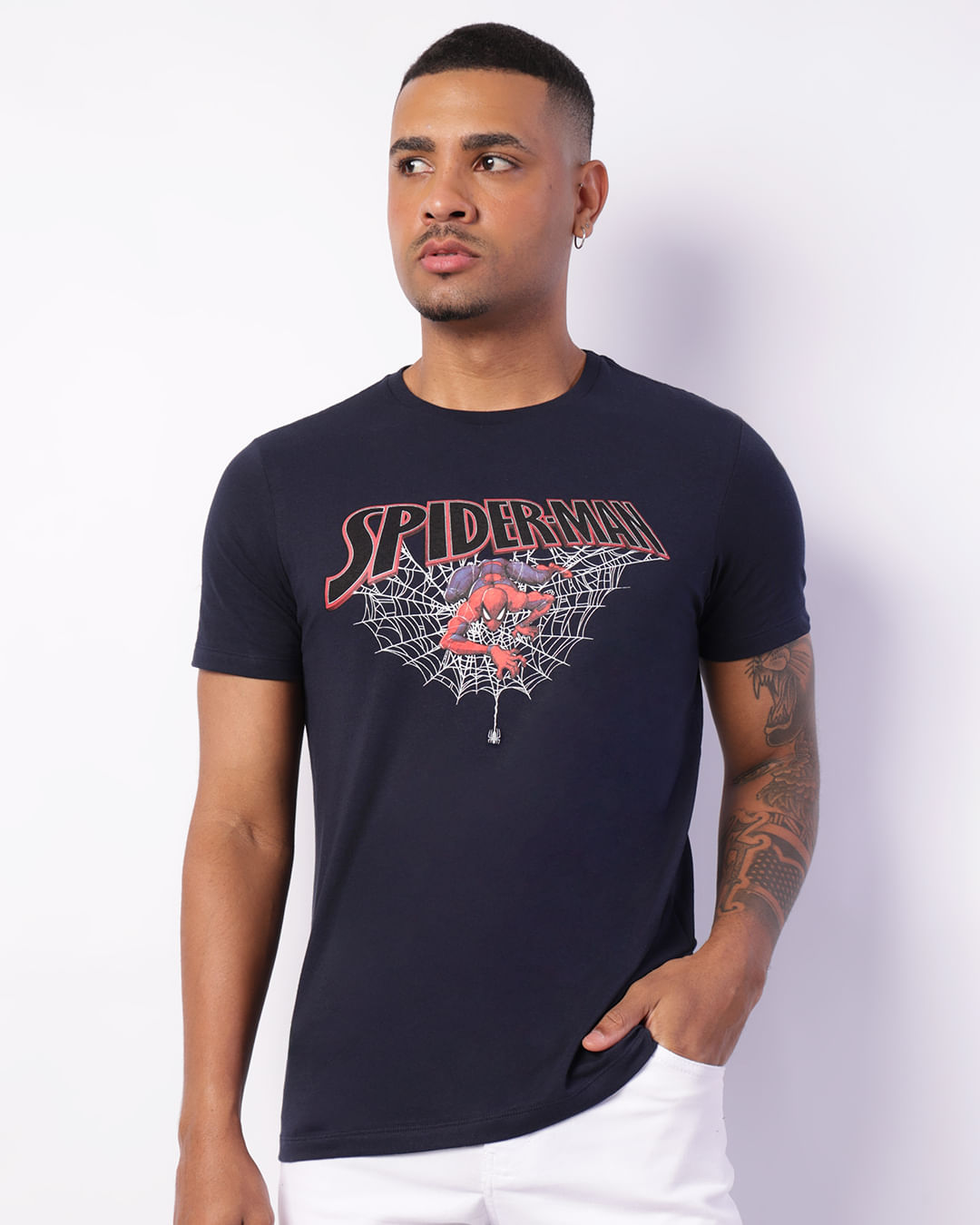 Camiseta-Spider-Man-Trm110021-Marinho---Marinho