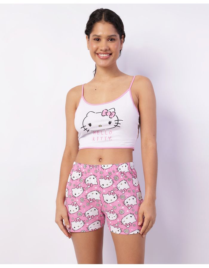 Short-Doll-Alca-Hello-Kitty---Branco