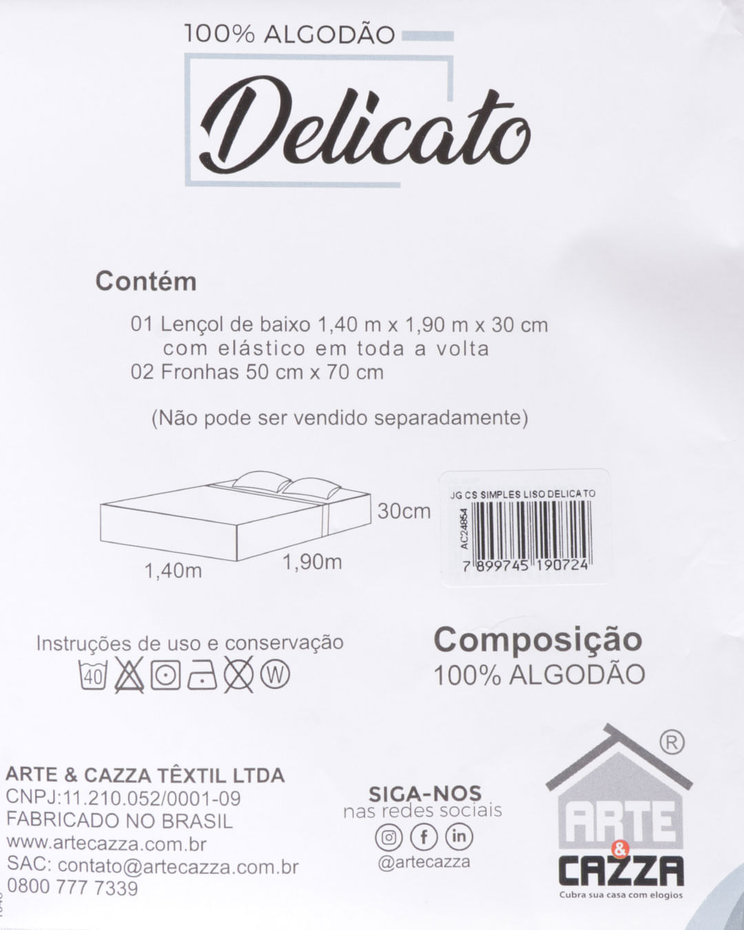 Jg-De-Cama-Cs-3-Pc-So--100--Alg---Branco