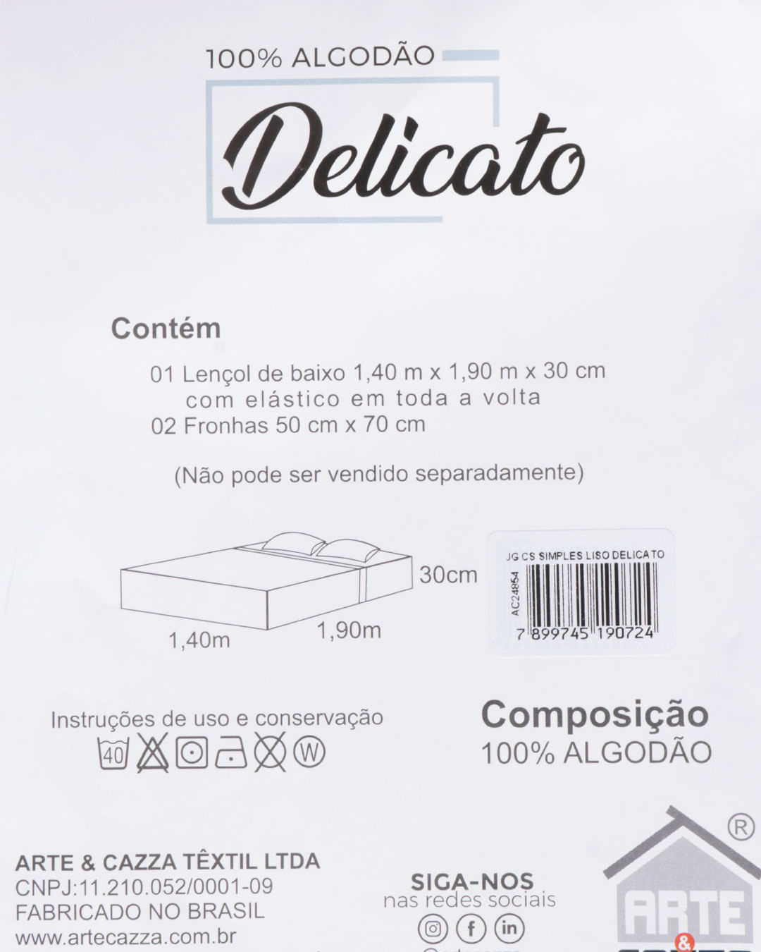 Jg-De-Cama-Cs-3-Pc-So--100--Alg---Rosa-Claro