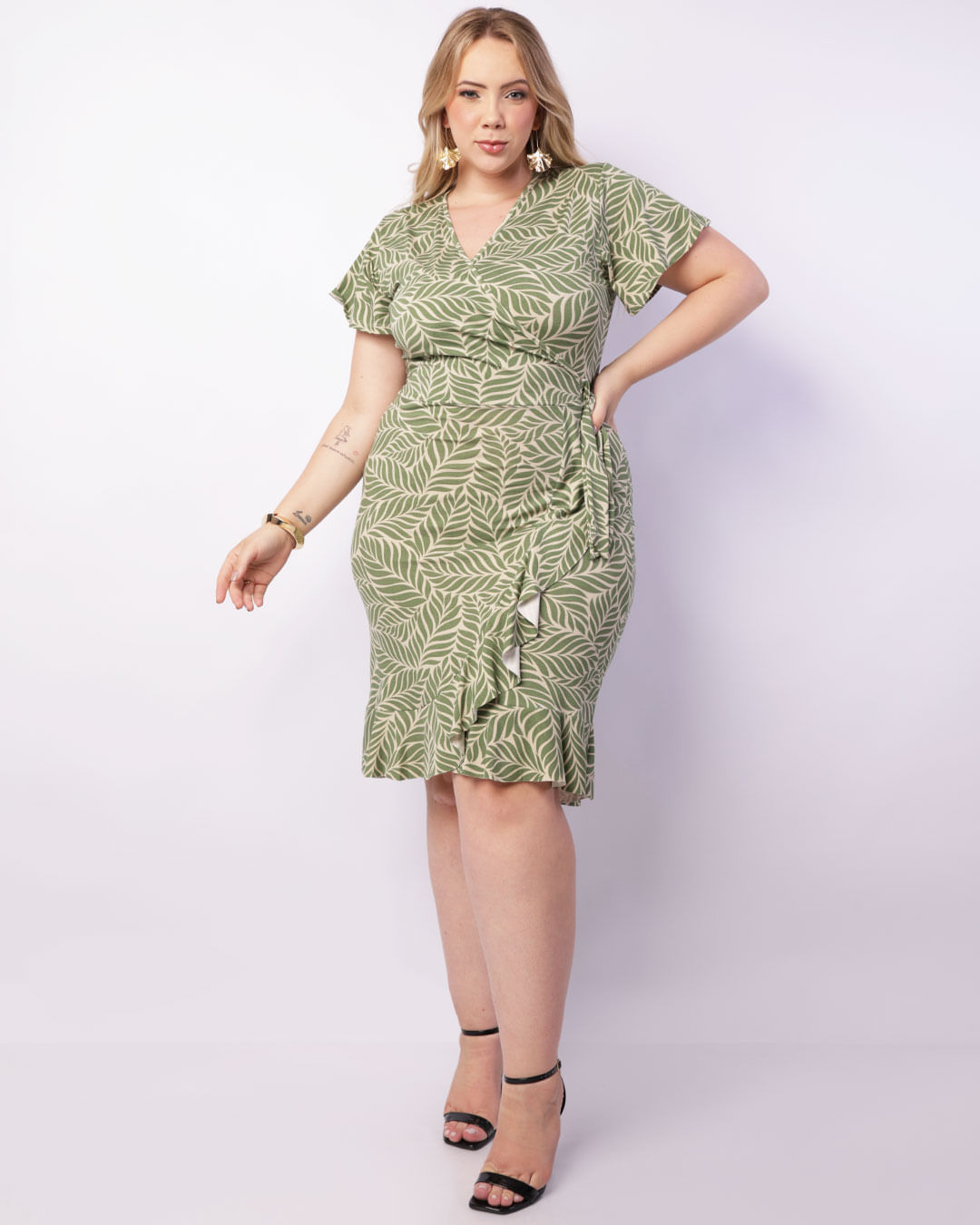 Vestido-Wp416-Mc-Decote-Cachequer-Estamp---Verde-Floral