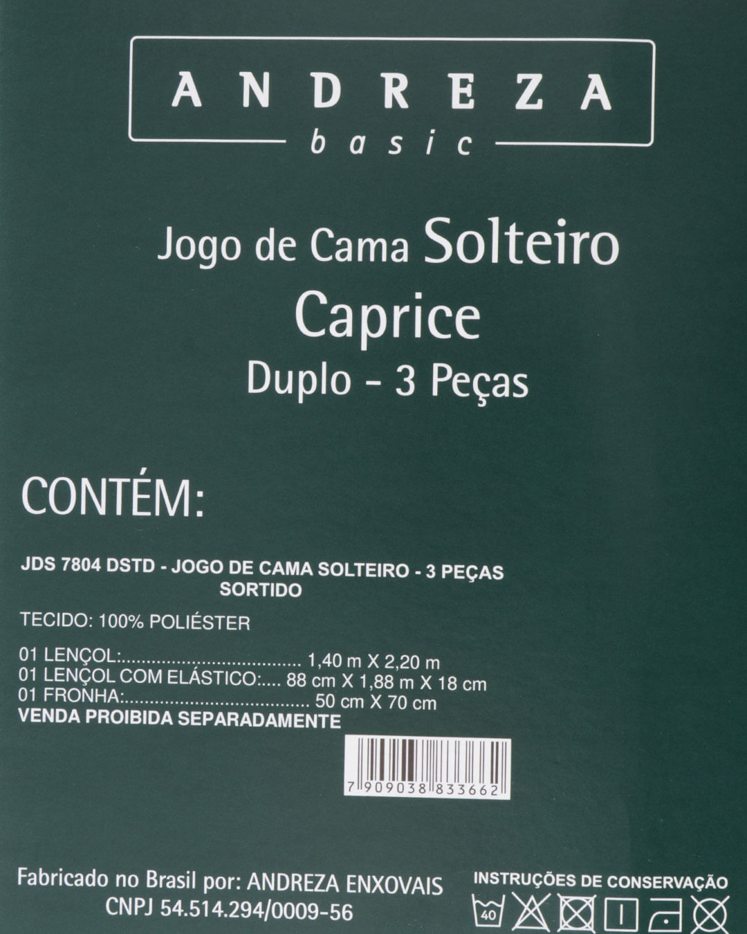 Jogo-De-Cama-Solteiro-Caprice---3-Pecas---Rosa-Medio