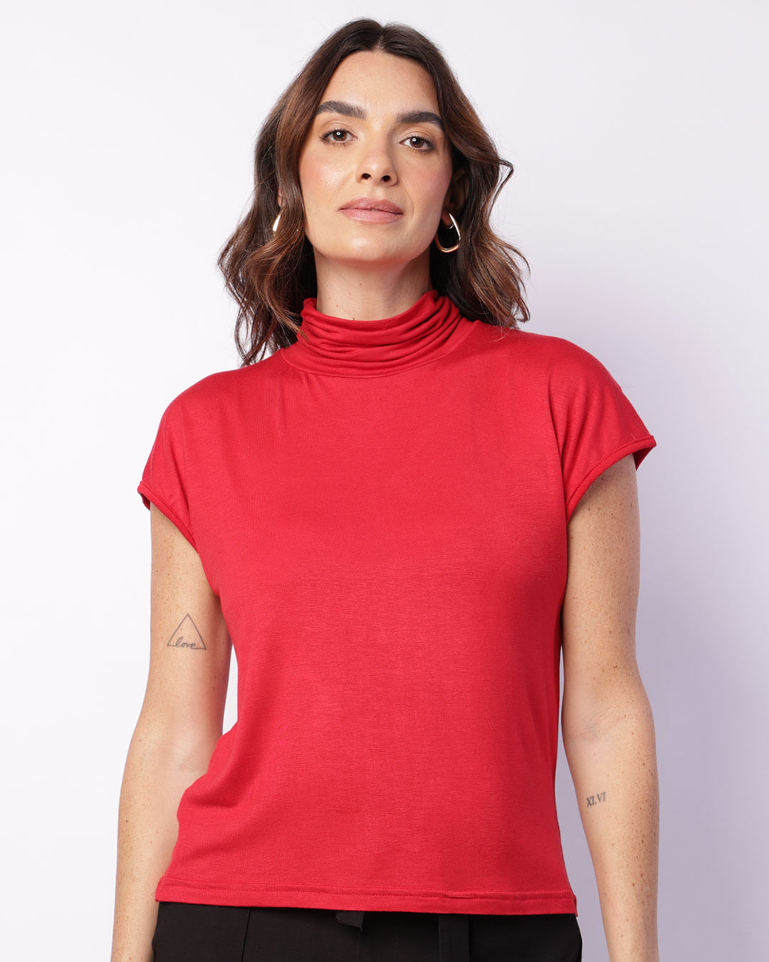 Blusa-Visco-G-Alta-Mga-Japa-33351-Verm---Vermelho