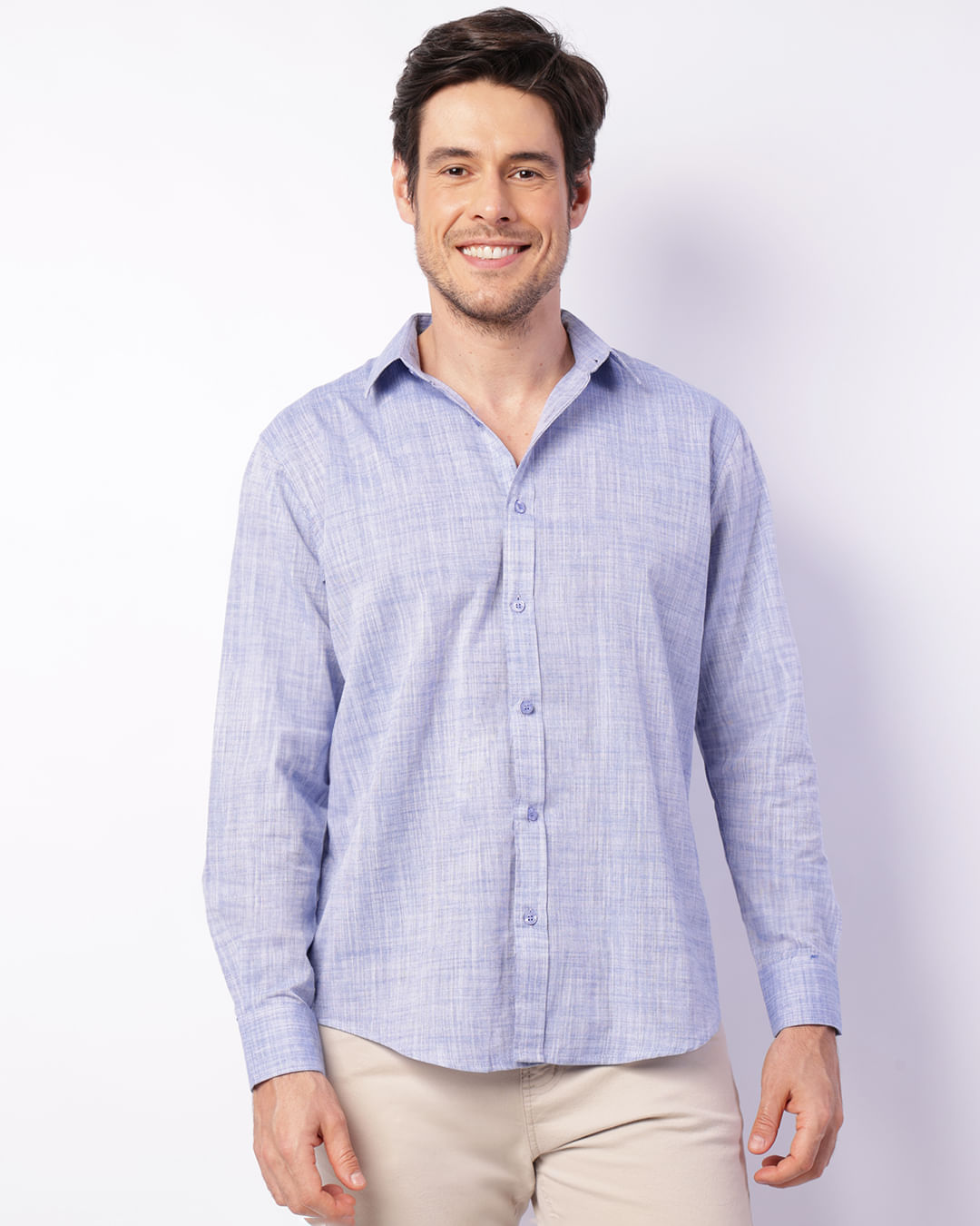 Camisa-Ml-Algodao-Ek-6623b---Azul-Listrado