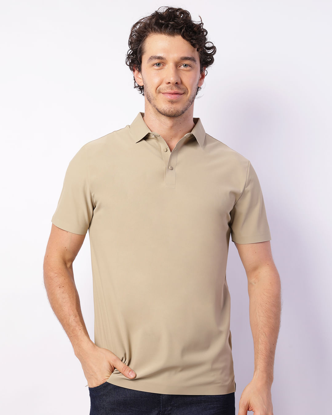 Polo-9200004-Seamless-Marr-25---Bege-Medio