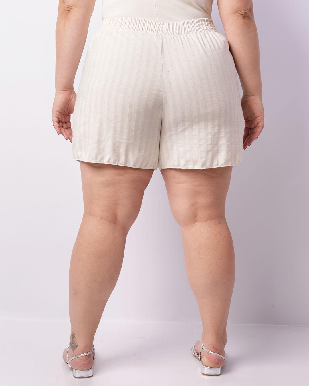 Shorts-3007123-Chamb-Cos-Elastico---Off-White