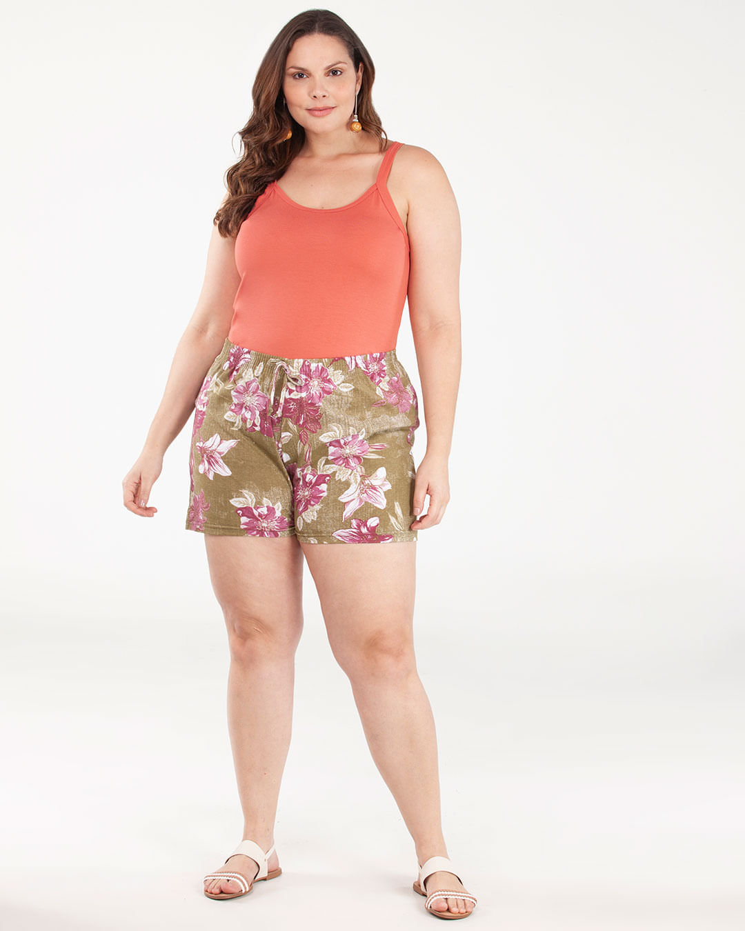Shorts-19520-Estampado---Verde-Floral