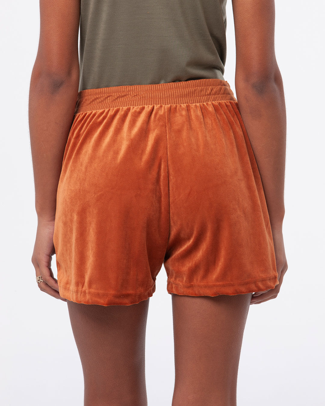 Short-Feminino-Plush-Tiras-Amarracao-Laranja