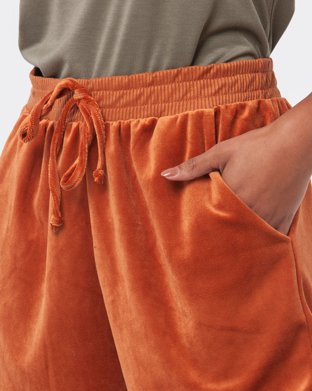 Short-Feminino-Plush-Tiras-Amarracao-Laranja
