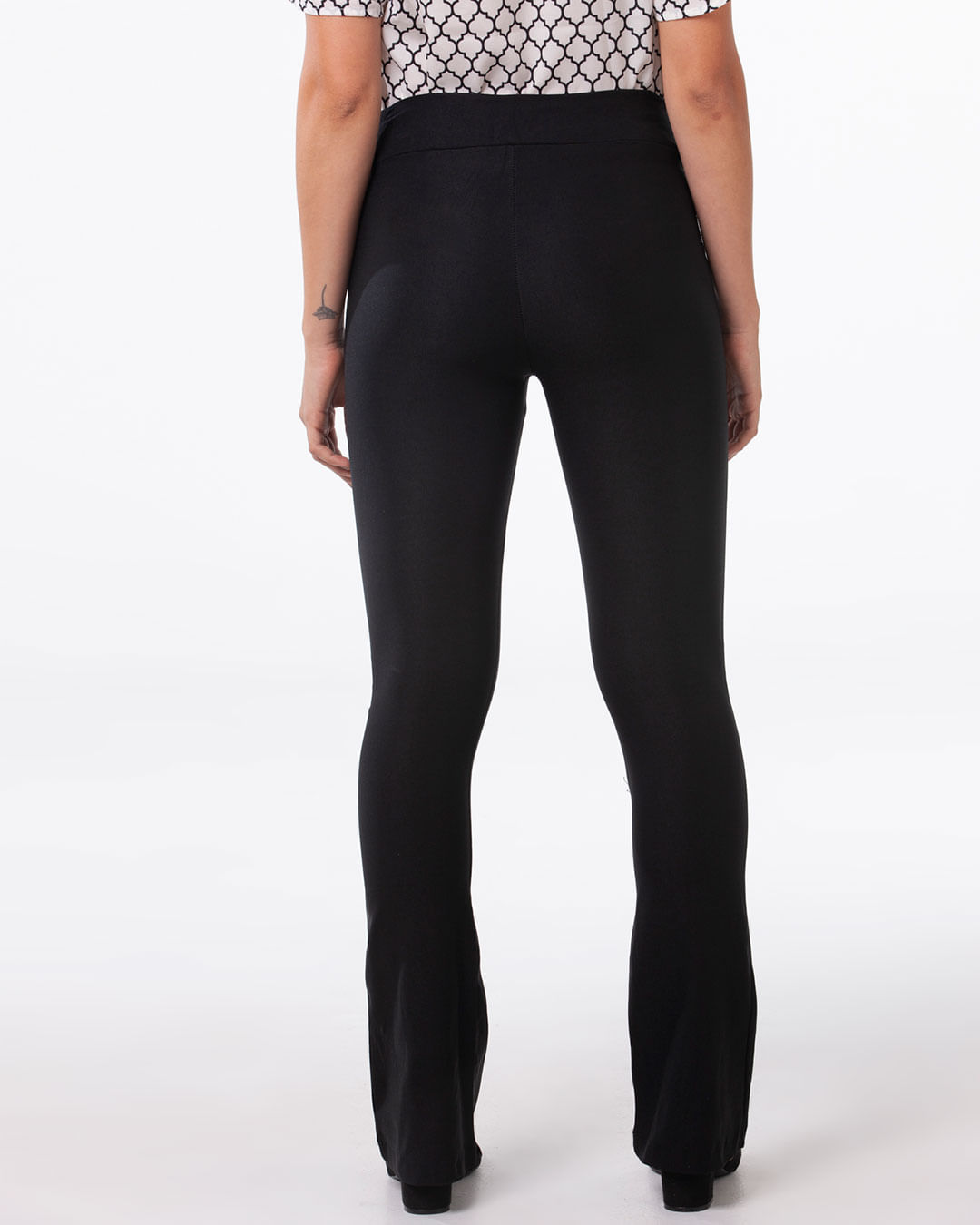 Calca-Bengaline-Feminina-Flare-Preta