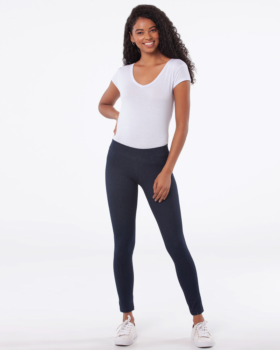 Calca-Legging-Feminina-Malha-Azul-Marinho