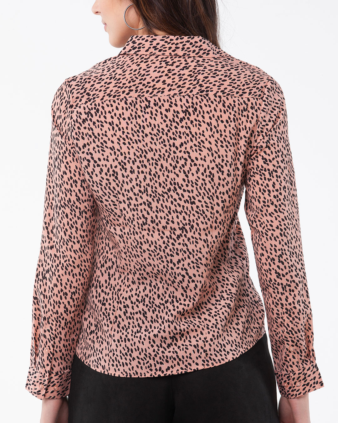 Camisa-Feminina-Crepe-Animal-Print-Rosa
