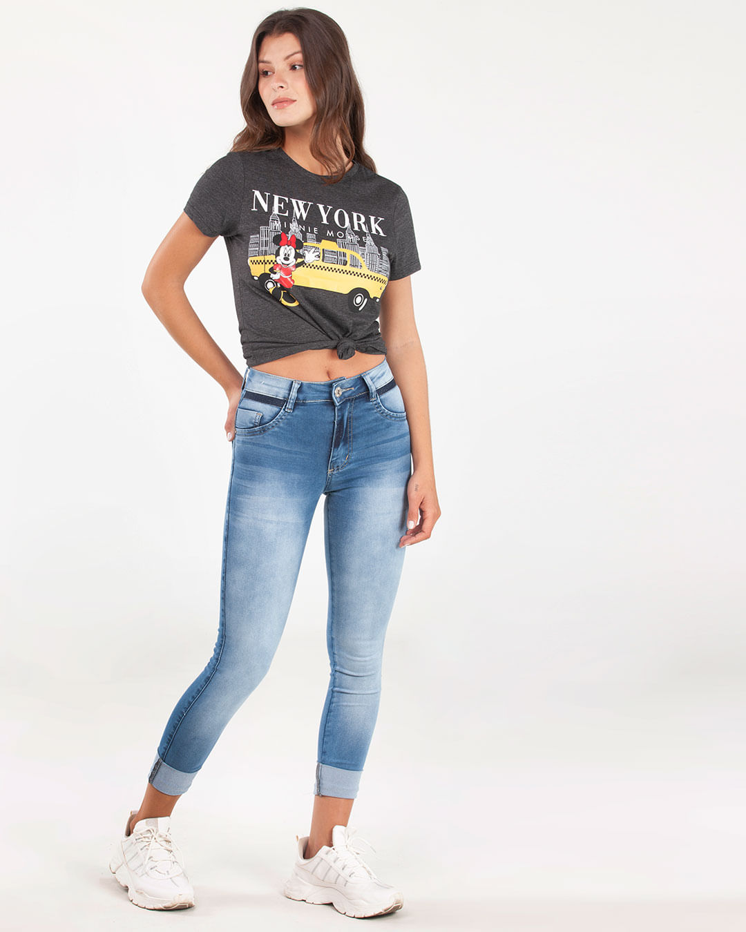 T-Shirt--Minnie-Mescla-P6-22175---Mescla-Escuro