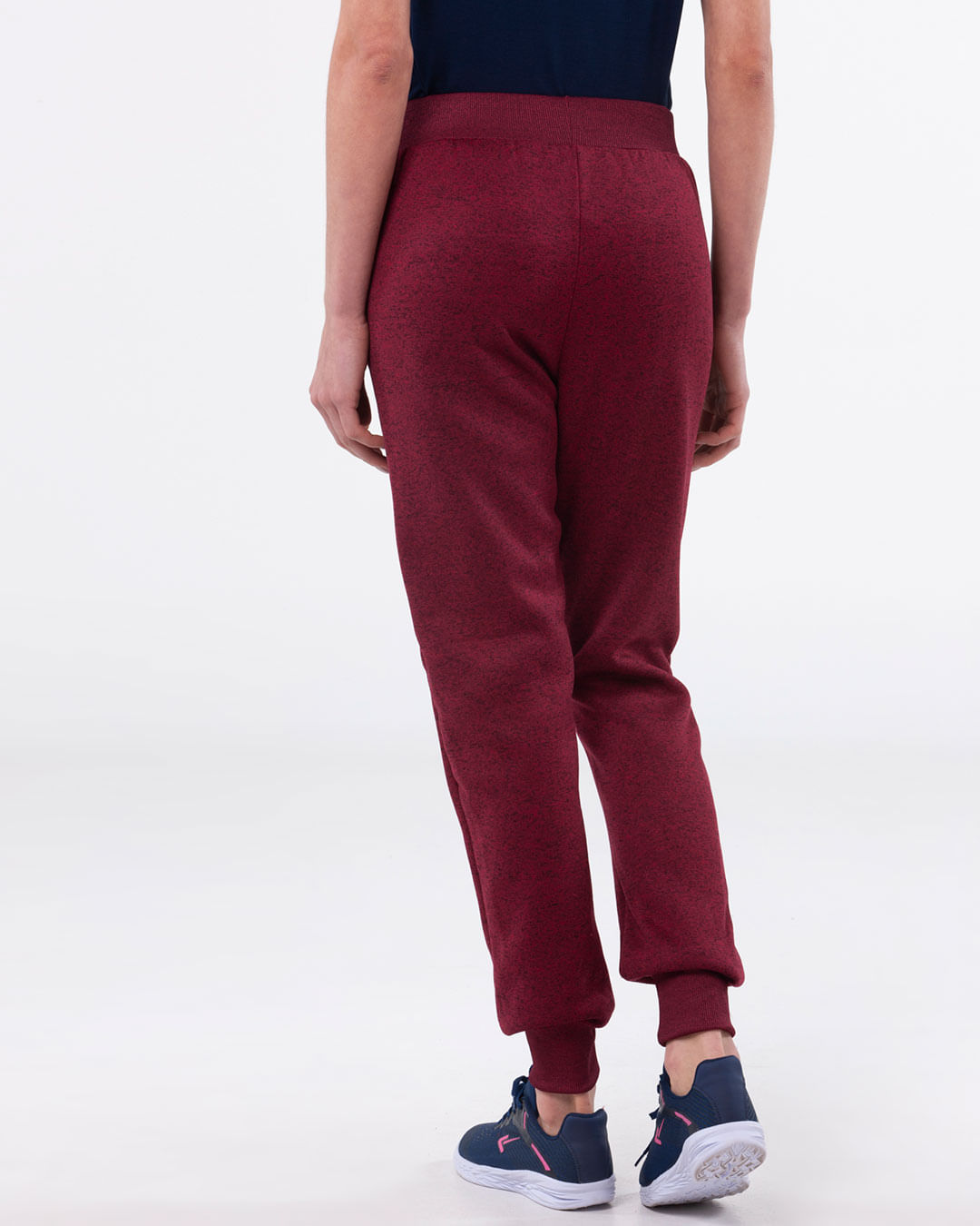 Calca-Feminina-Moletom-Reta-Basica-Vermelho