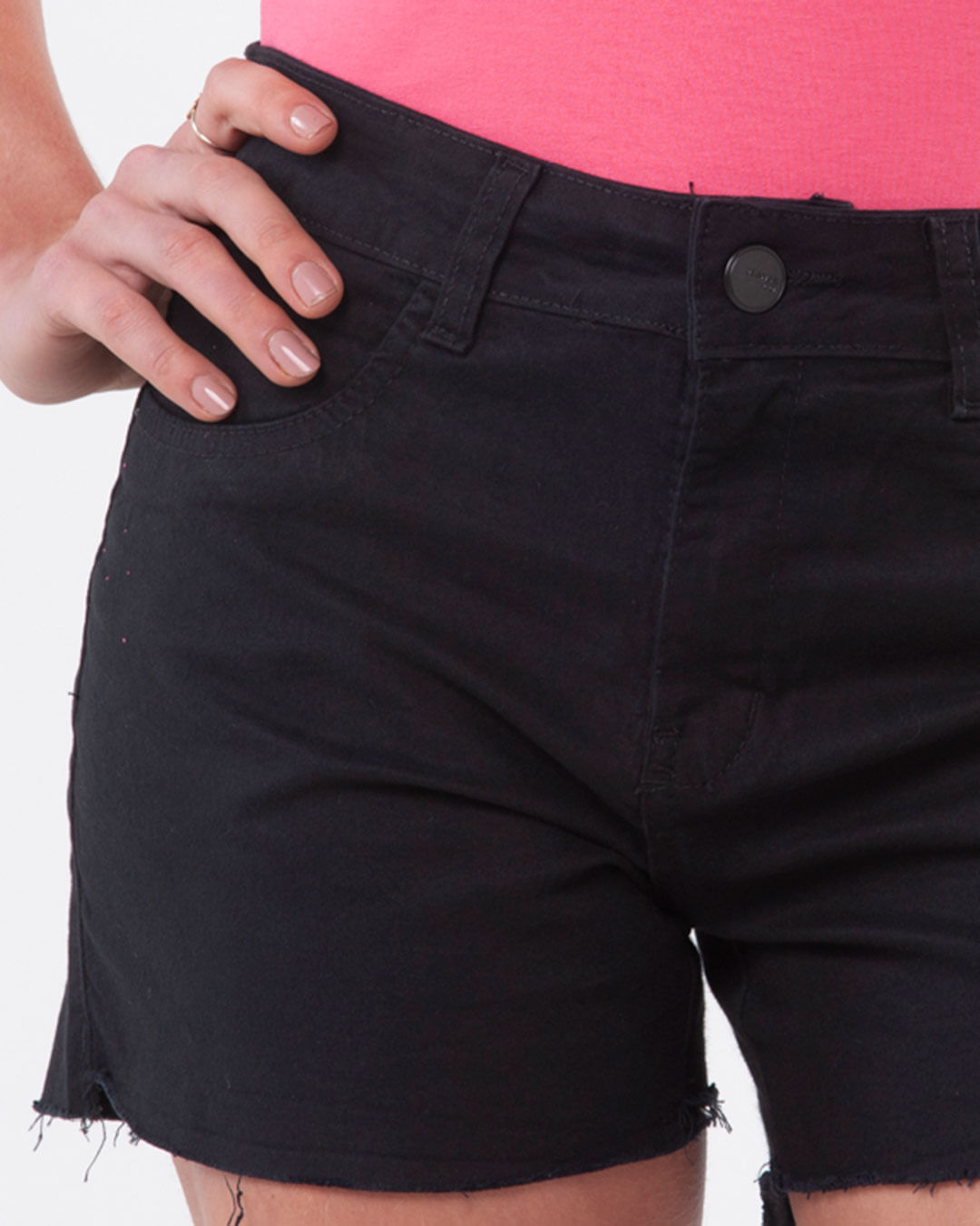 Short-Jeans-Feminino-Preto