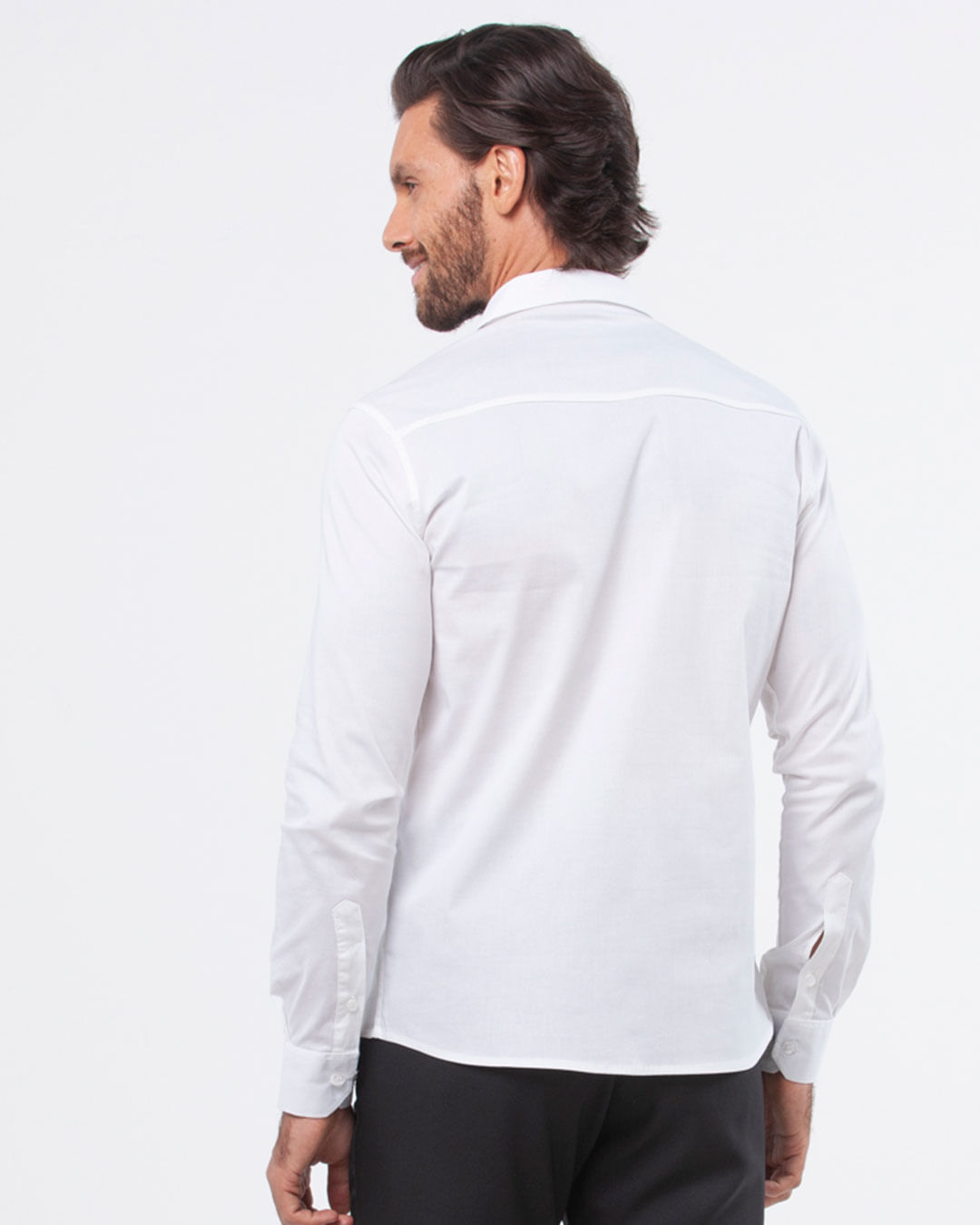 Camisa-Masculina-Basica-Lisa-Branco
