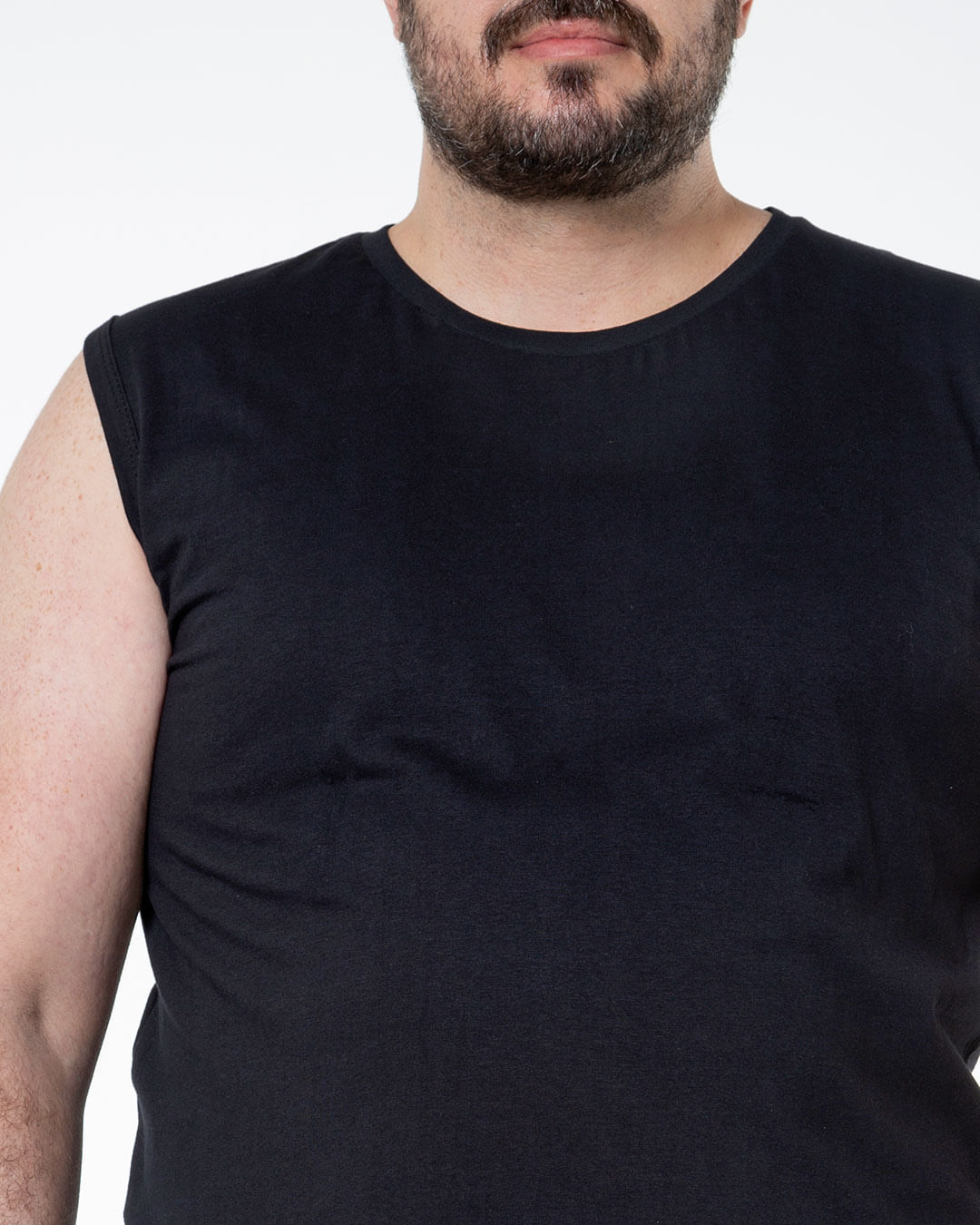 Regata-Masculina-Plus-Size-Basica-Preta