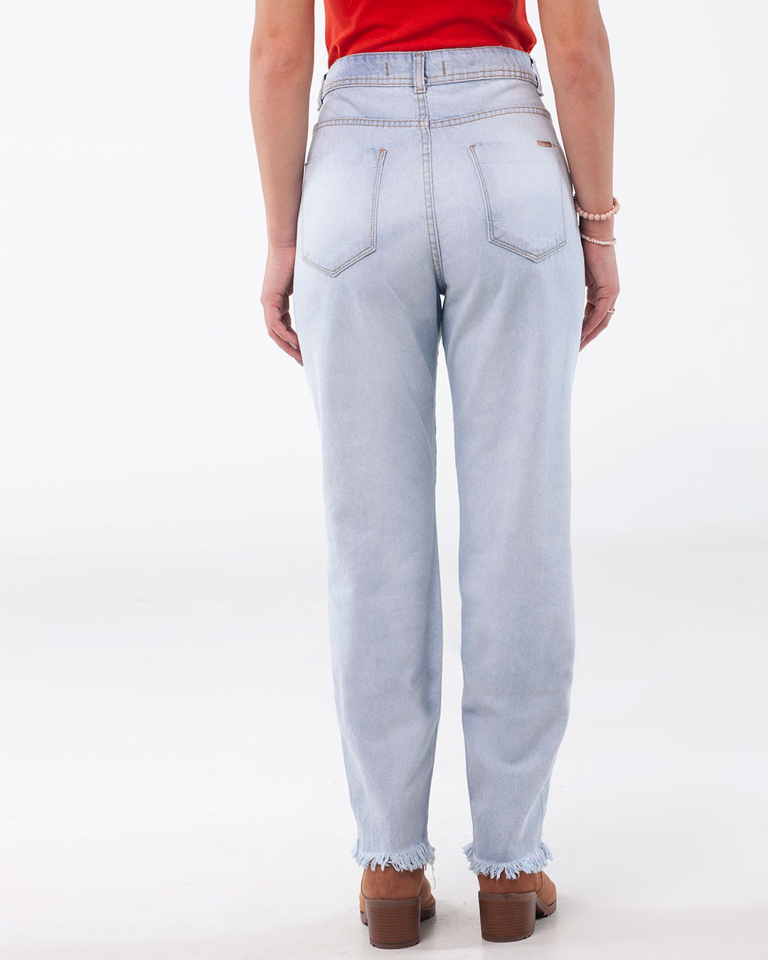 Calca-Jeans-Feminina-Cintura-Alta-Boyfriend-Azul-Claro