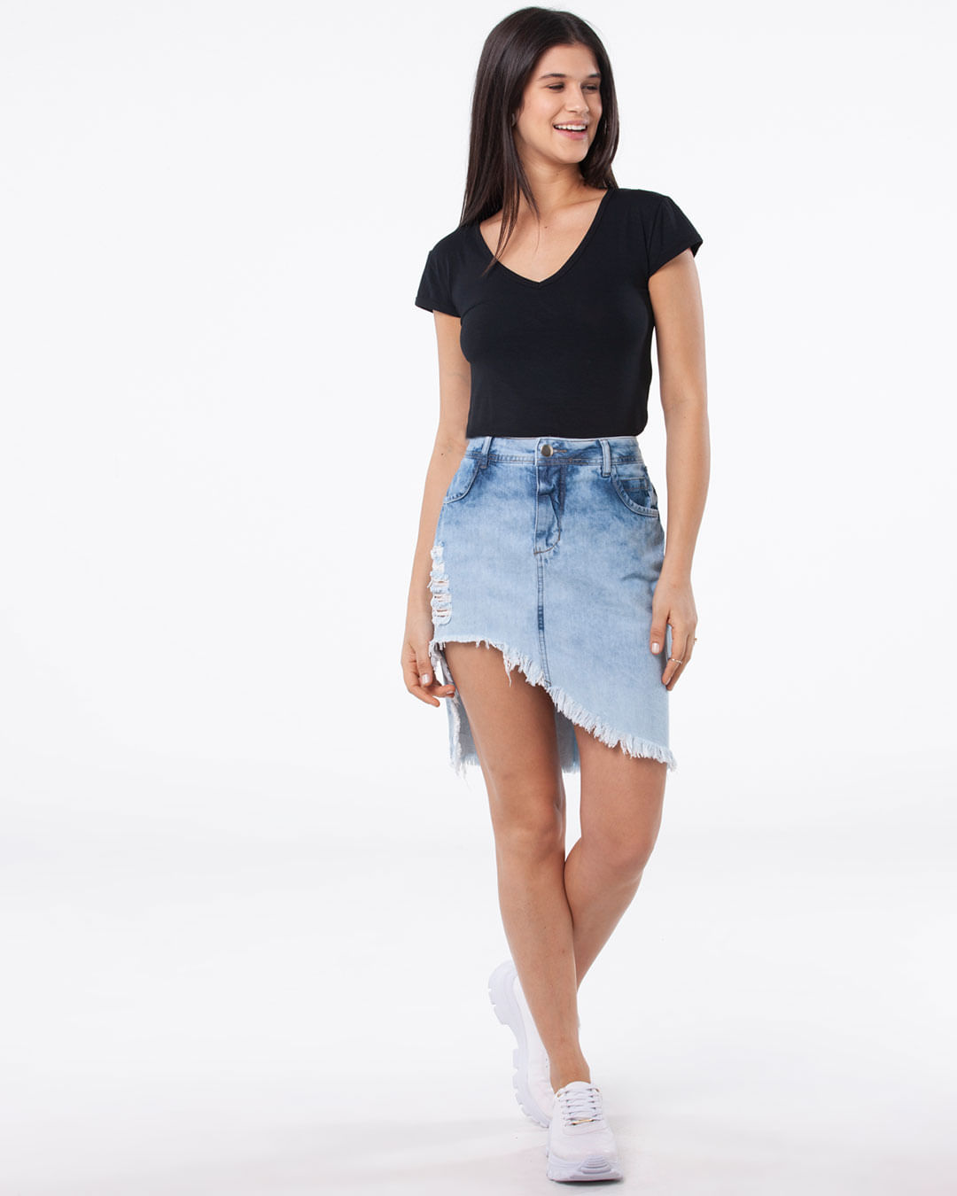 Saia-Jeans-Feminina-Assimetrica-Azul-Claro