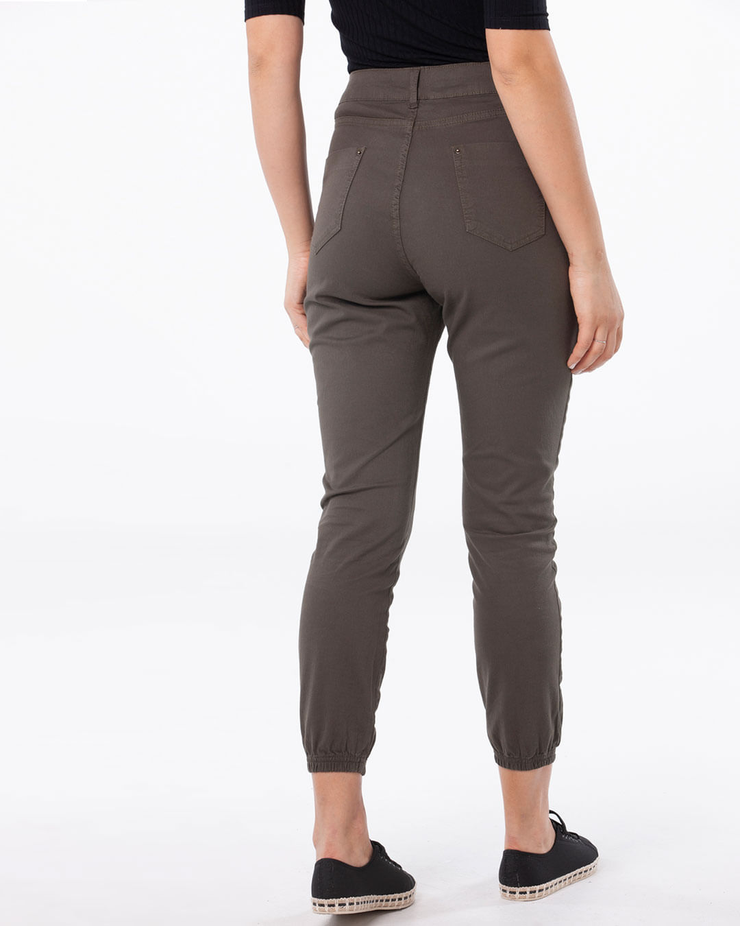 Calca-Feminina-Jogger-Sarja-Verde