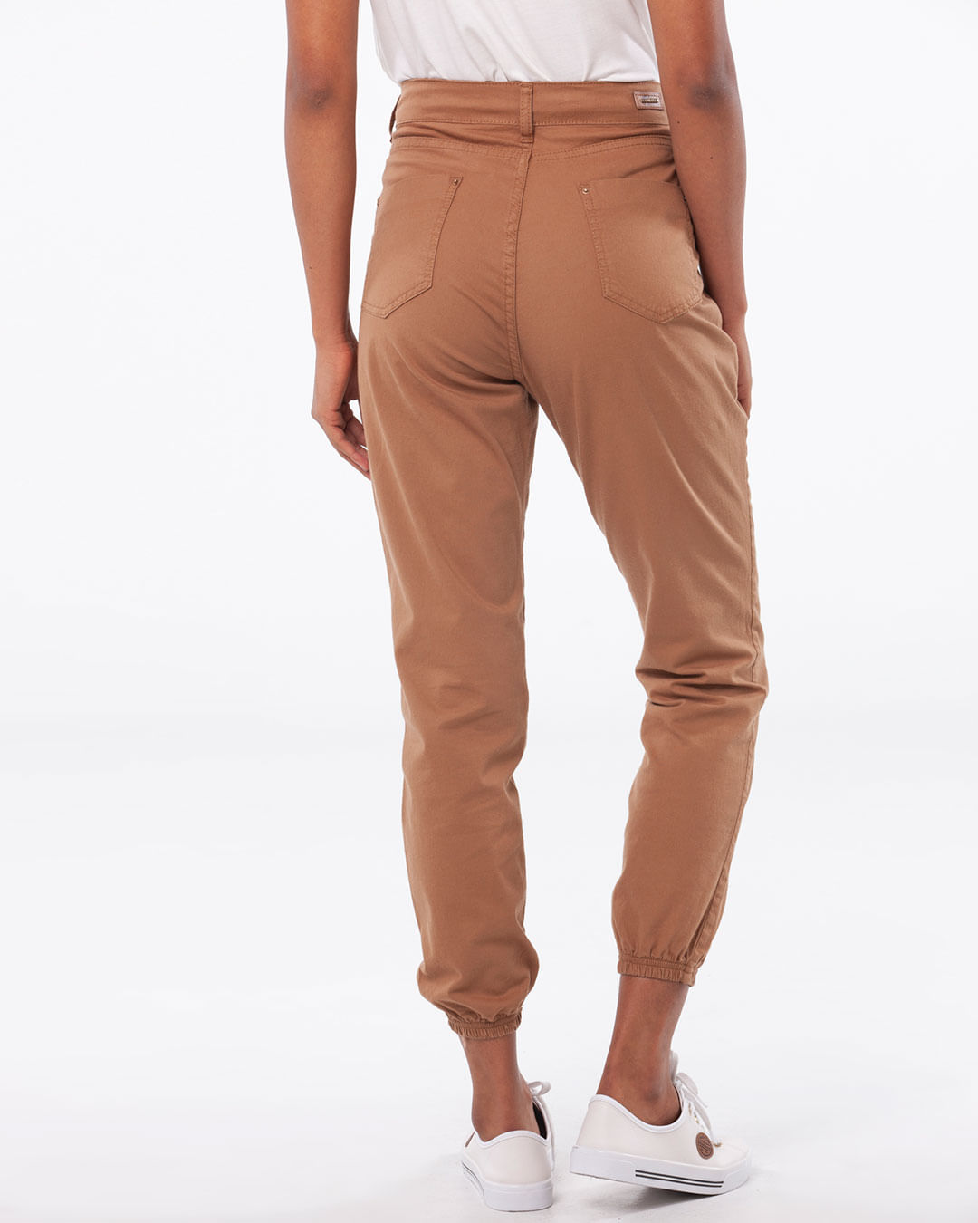 Calca-Feminina-Jogger-Sarja-Marrom