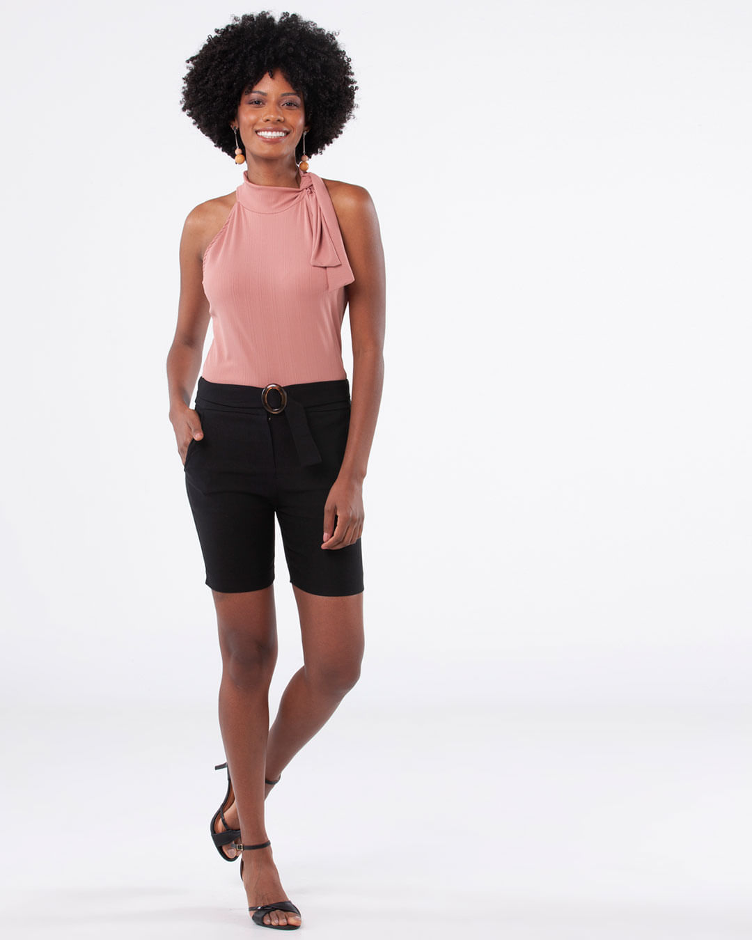 Blusa-Feminina-Gola-Alta-Laco-Rosa