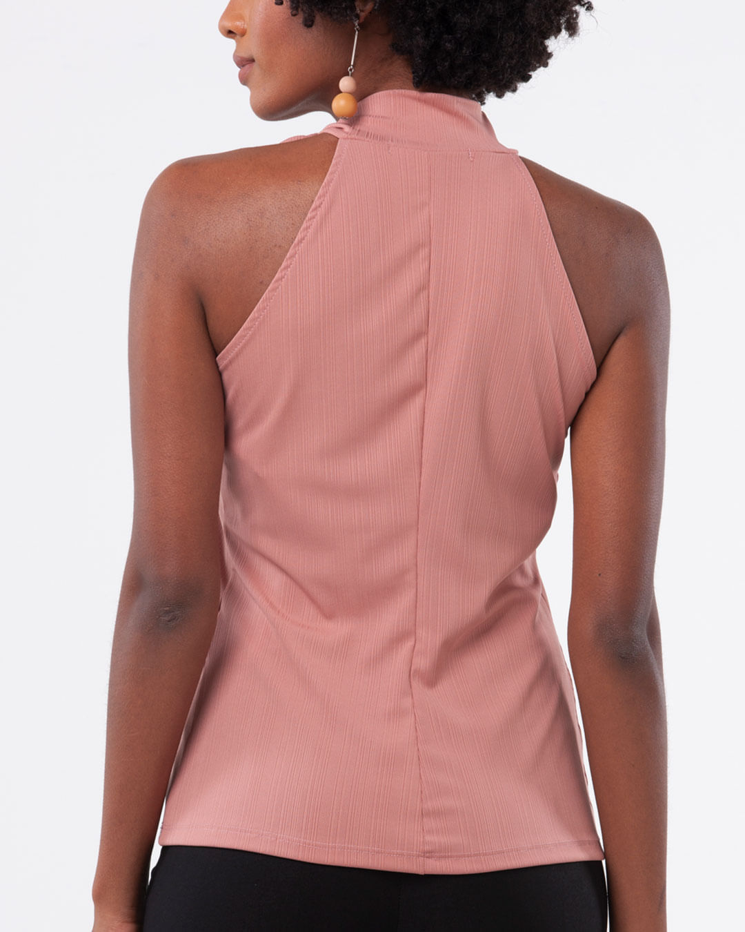 Blusa-Feminina-Gola-Alta-Laco-Rosa