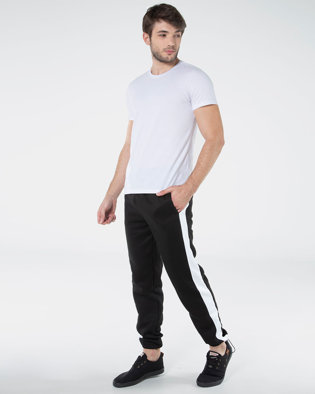 Calca-Masculina-Elastico-Faixa-Preta