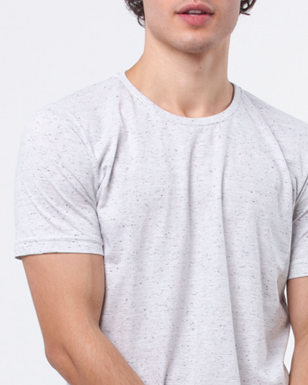 Camiseta-Masculina-Basica-Malha-Botone-Branco