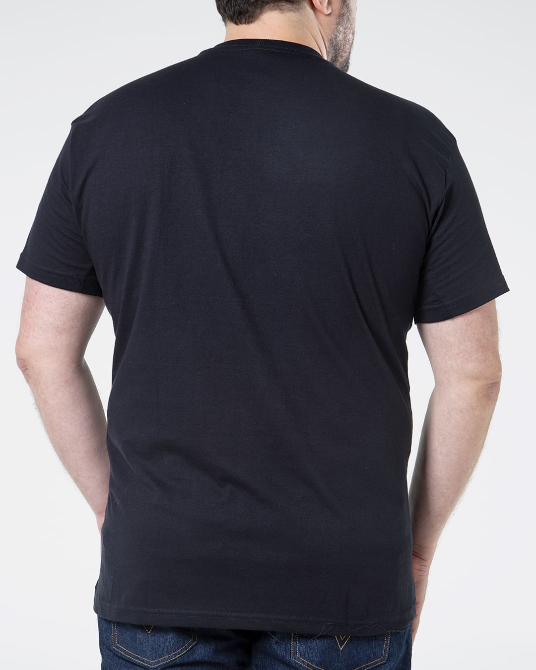 Camiseta-Masculina-Plus-Size-Estampada-San-Francisco-Fatal-Preta