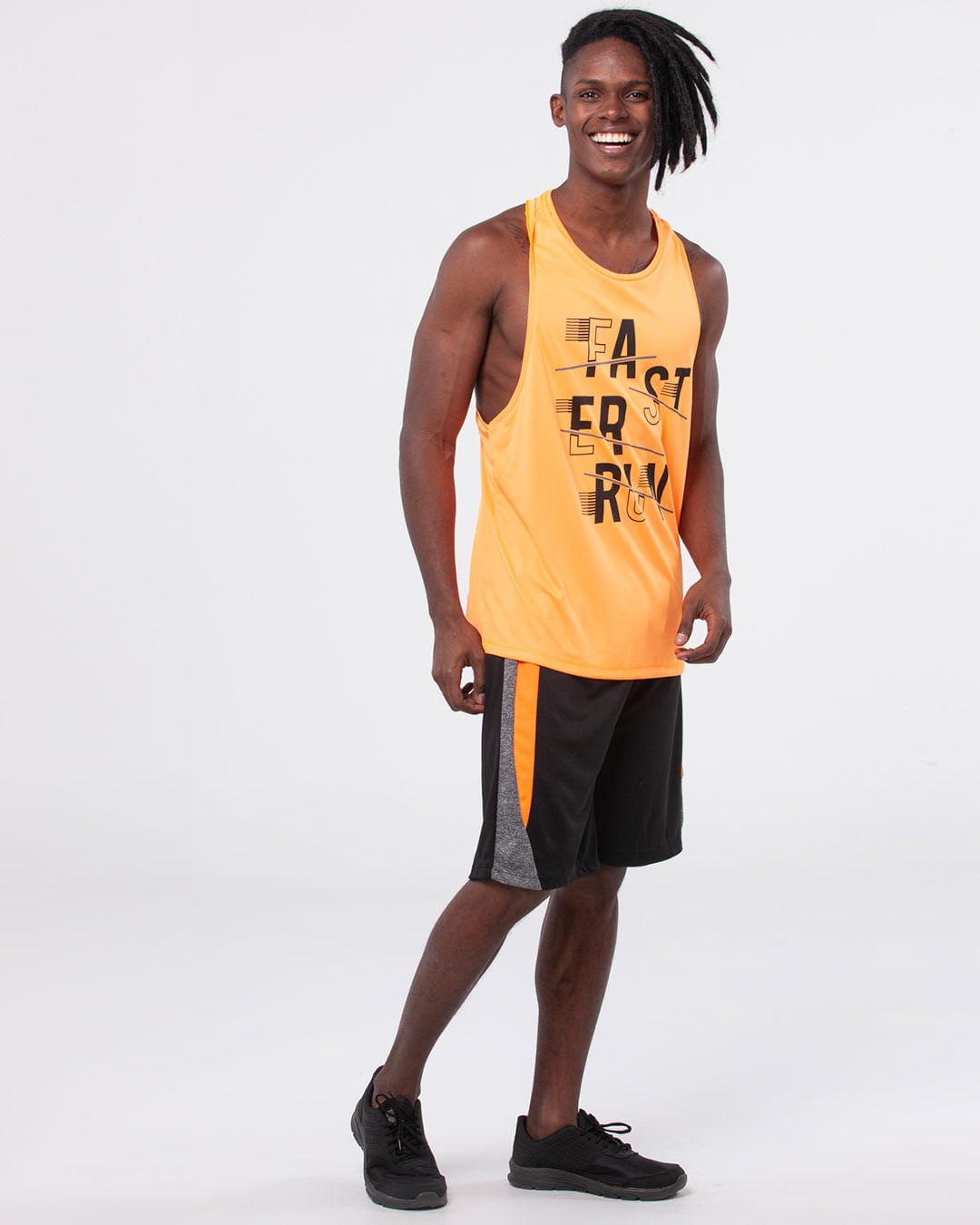 Regata-Masculina-Cavada-Fit-Laranja