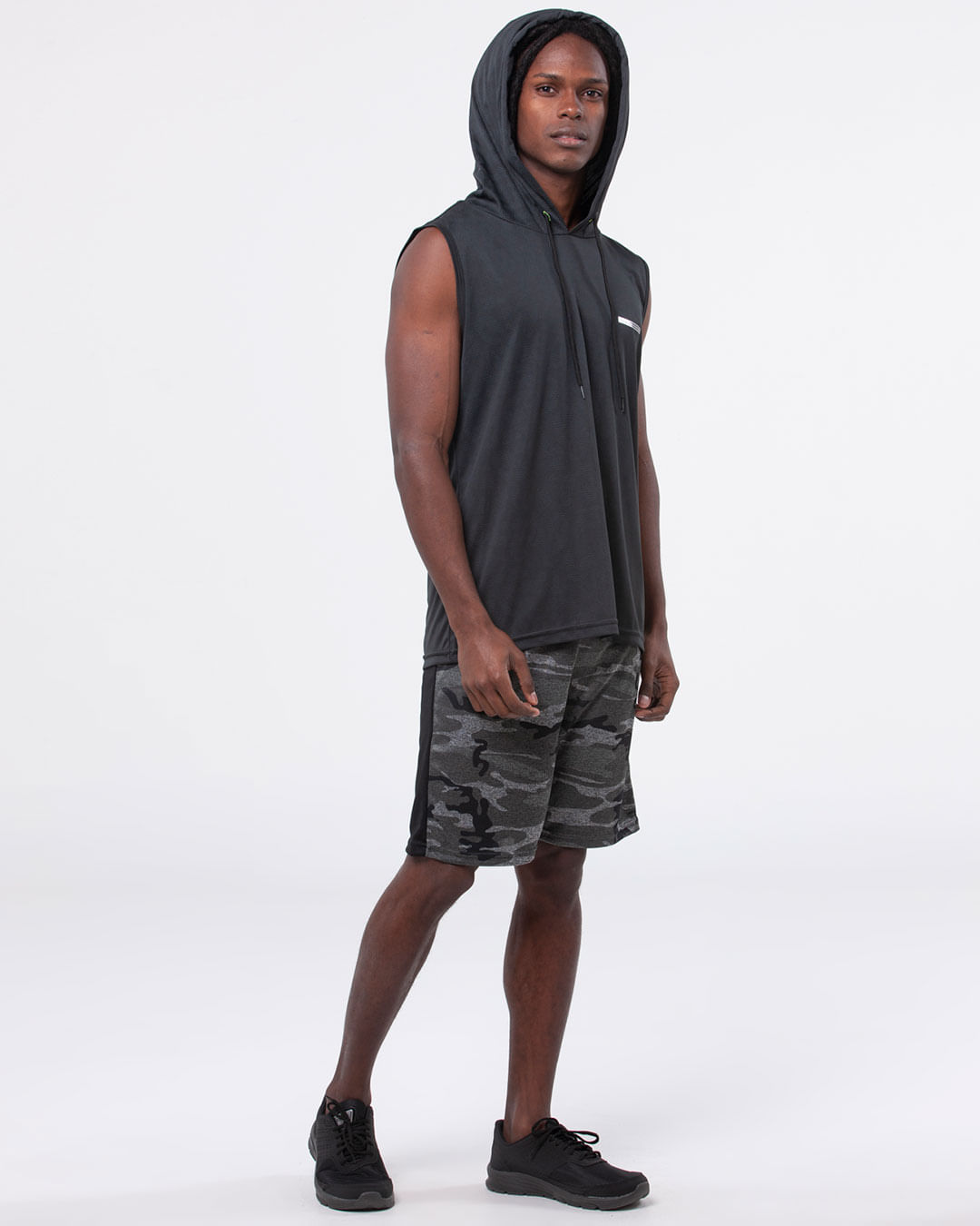 Regata-Masculina-Lisa-Com-Capuz-Verde