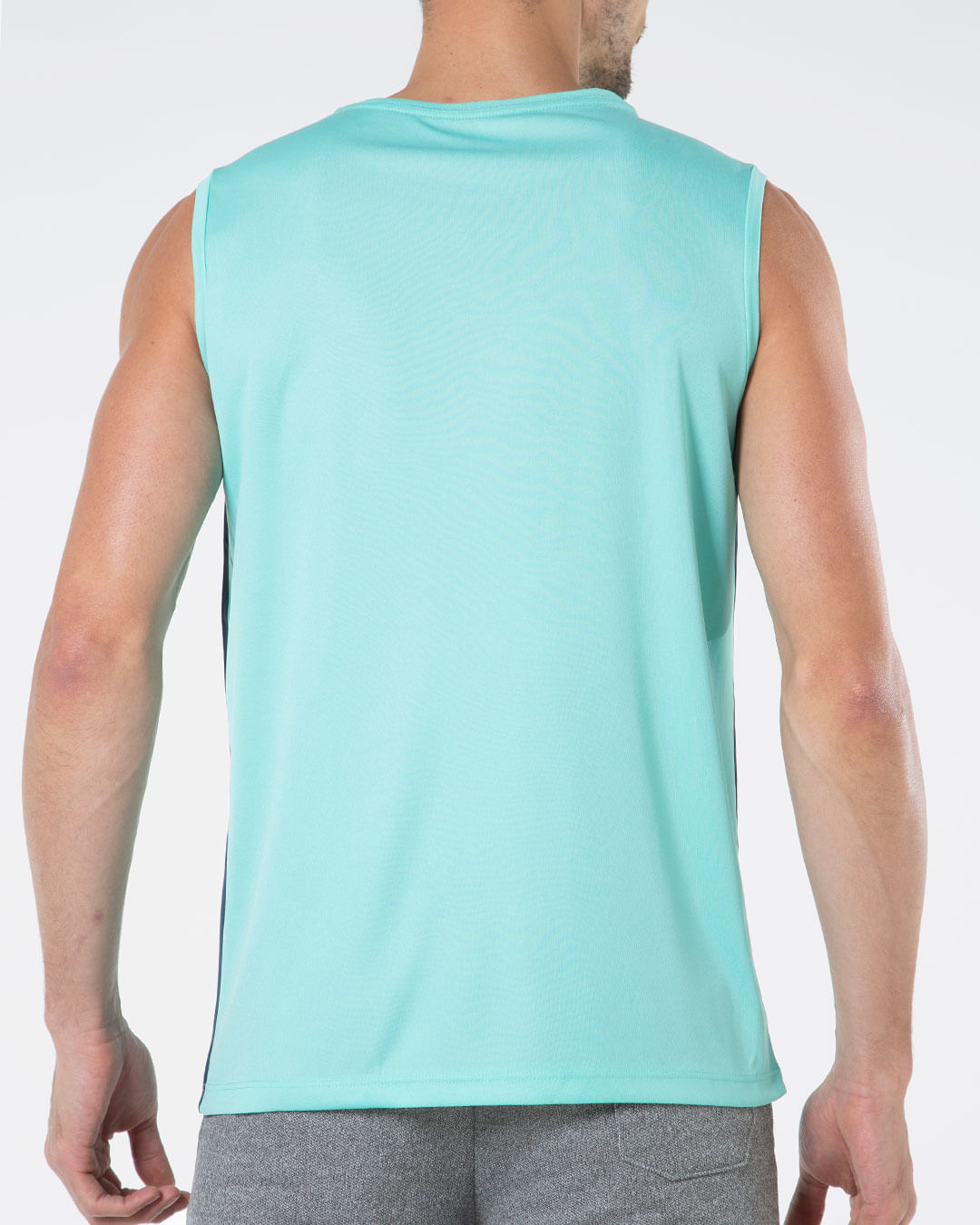 Regata-Masculina-Estampada-Recorte-Verde-Claro