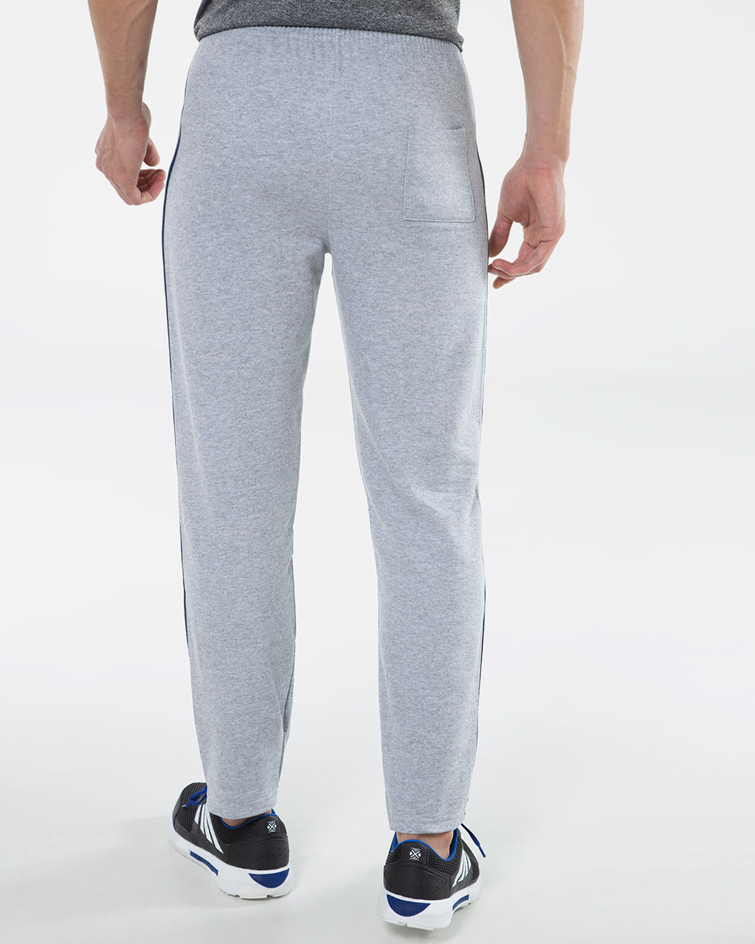 Calca-Masculina-Moletom-Basica-Cinza-Claro