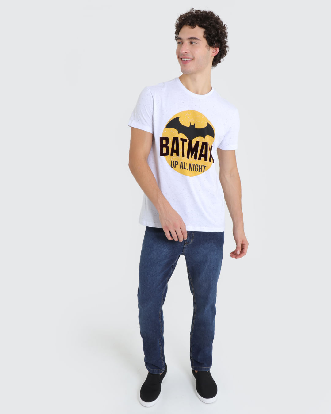 Calca-Jeans-Masculina-Reta-Elastano-Azul-Escuro